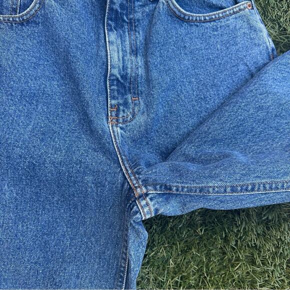 Vtg 90s Classic Calvin Klein 5 Pocket Jeans Taper Straight USA Made Mom Denim 10 - Picture 7 of 9